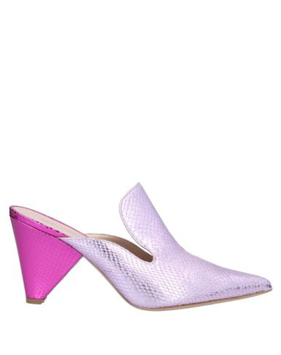 Shop Aldo Castagna Mules In Pink