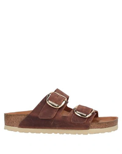 Birkenstock Sandals In Tan
