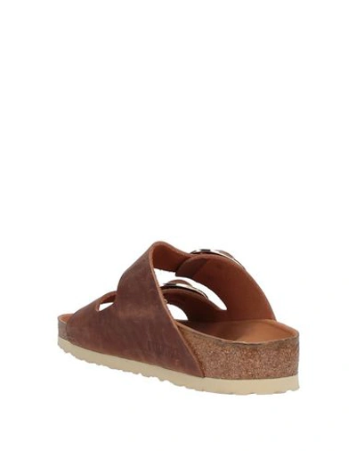Birkenstock Sandals In Tan