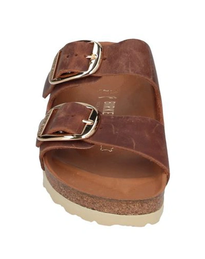 Birkenstock Sandals In Tan