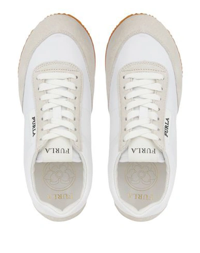 Shop Furla Sneakers In Light Grey