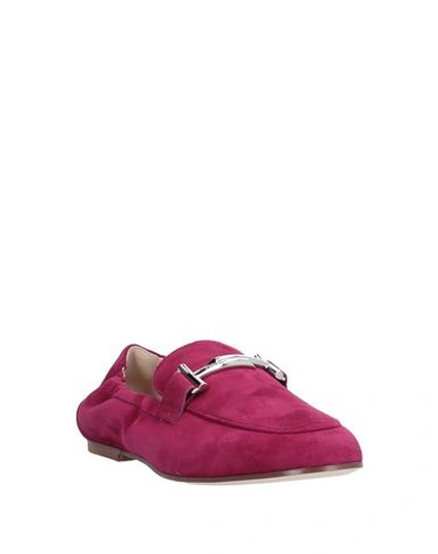 Tod's Loafers In Pink