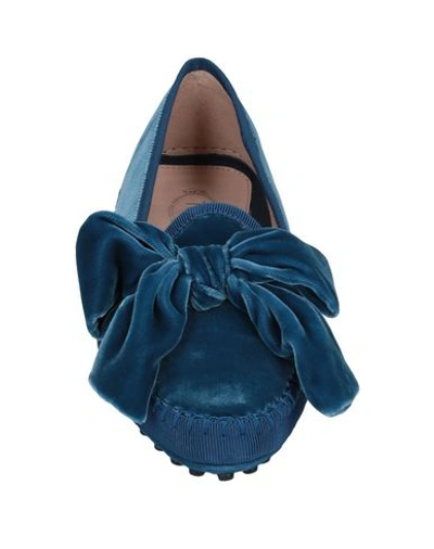 Tod's Loafers In Blue