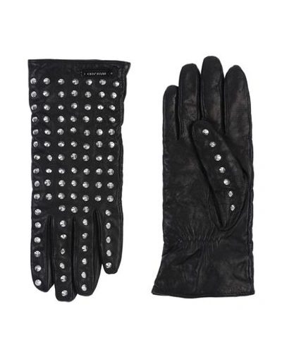 Shop Mangano Gloves In Black