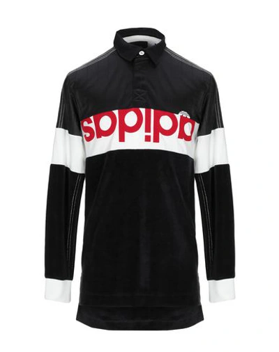 Shop Adidas Originals By Alexander Wang Sweatshirts In Black