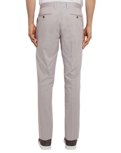 Shop Ermenegildo Zegna Zegna Man Pants Light Grey Size 40 Cotton, Elastane
