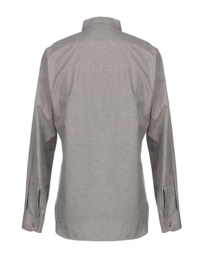 Shop Ann Demeulemeester Solid Color Shirt In Light Grey