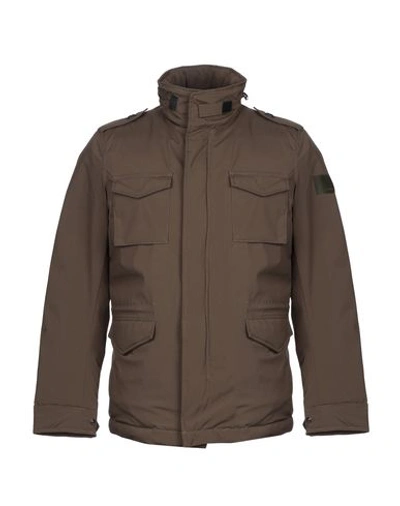 Shop Museum Down Jacket In Military Green