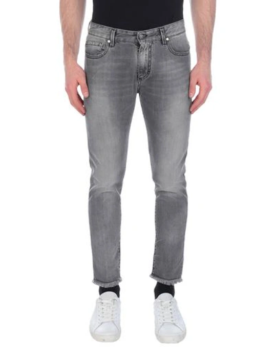 Shop Represent Man Jeans Grey Size 33 Cotton
