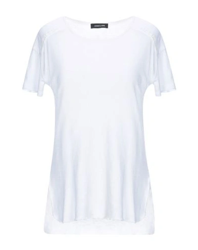 Shop Anneclaire T-shirt In White