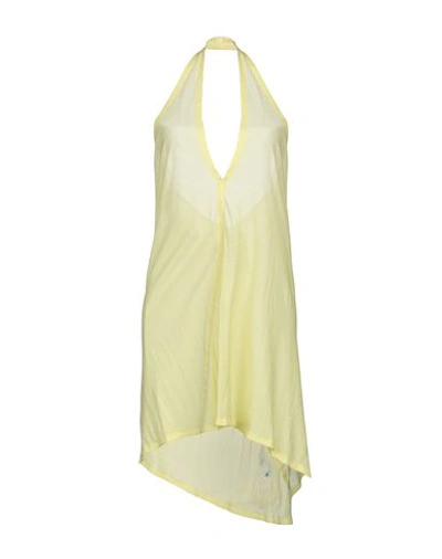 Shop Rick Owens Top In Yellow