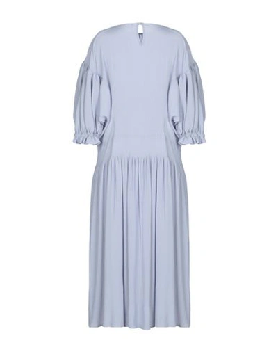 Shop Arthur Arbesser Midi Dress In Lilac