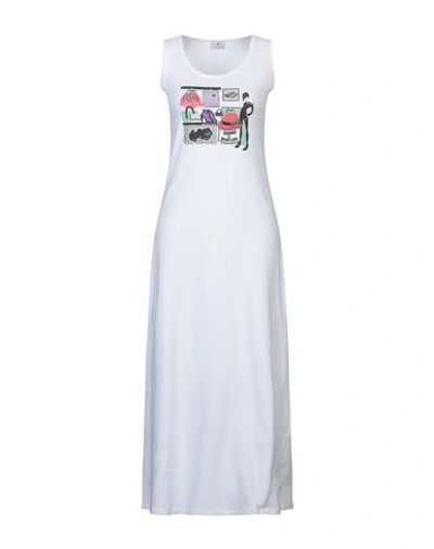 Shop Braccialini Long Dress In White