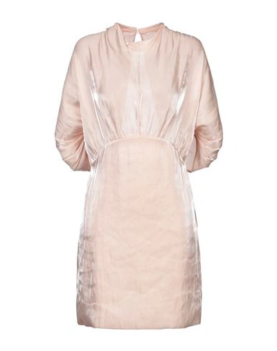 Shop Prada Short Dresses In Light Pink