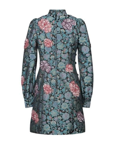 Shop Marc Jacobs Shirt Dress In Turquoise