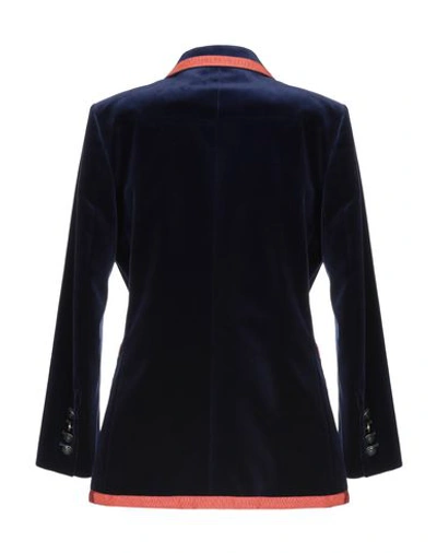 Shop Gucci Blazer In Blue