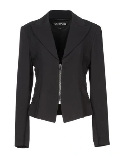 Shop Tom Ford Sartorial Jacket In Black