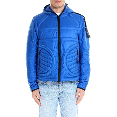 Shop Moncler Genius Moncler X Craig Green Padded Jacket In Blue