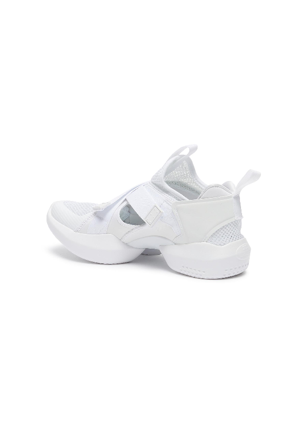 Reebok 3d Op S Strp Cutout Patchwork Sneakers In White True Grey Modesens