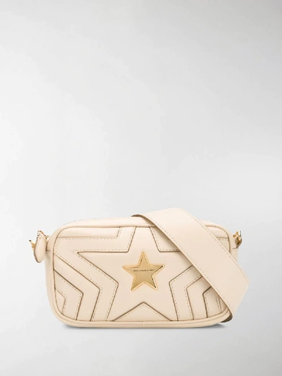 Shop Stella Mccartney Stella Star Belt Bag In Neutrals
