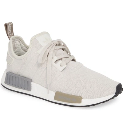 Shop Adidas Originals Nmd R1 Sneaker In Raw White/ Raw White/ Black