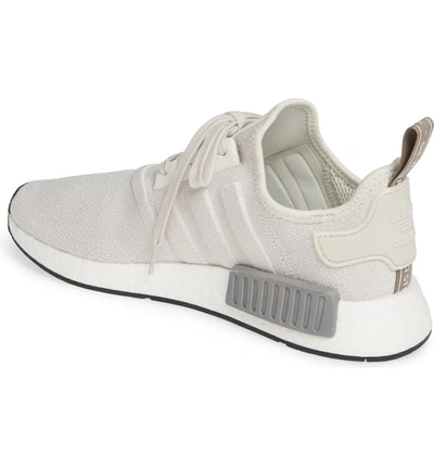 Shop Adidas Originals Nmd R1 Sneaker In Raw White/ Raw White/ Black