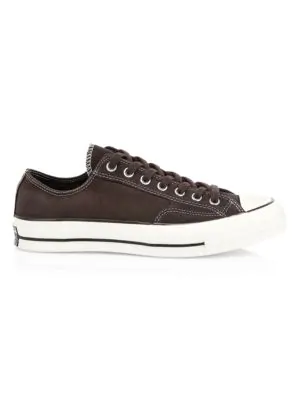 chuck 70 ox leather sneakers