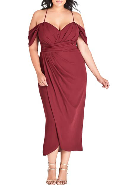 entwine maxi dress city chic