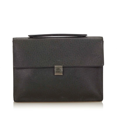 Shop Pre-owned Louis Vuitton Black Briefcase
