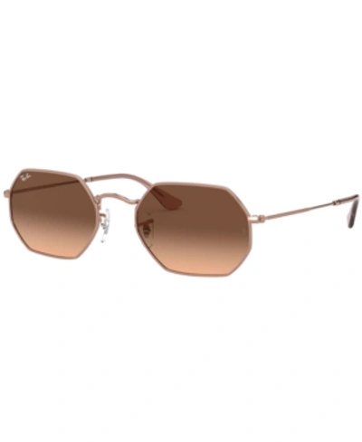 Shop Ray Ban Ray-ban Sunglasses, Rb3556n 53 In Copper/pink Gradient Brown