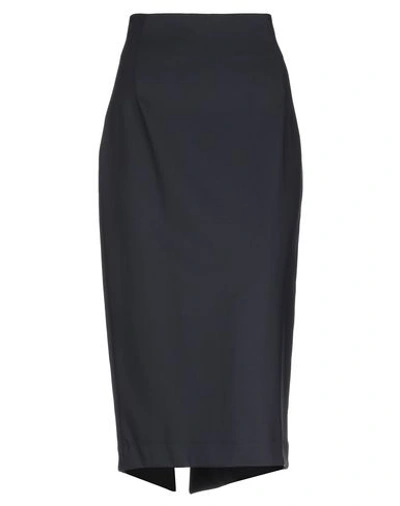 Shop Liviana Conti Midi Skirts In Black