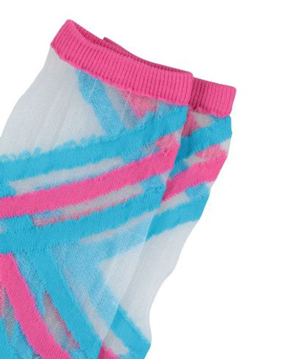 Shop Anrealage Socks & Tights In Fuchsia