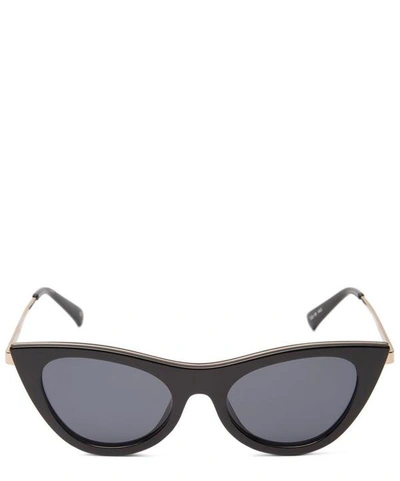 Shop Le Specs Enchantress Sunglasses In Black
