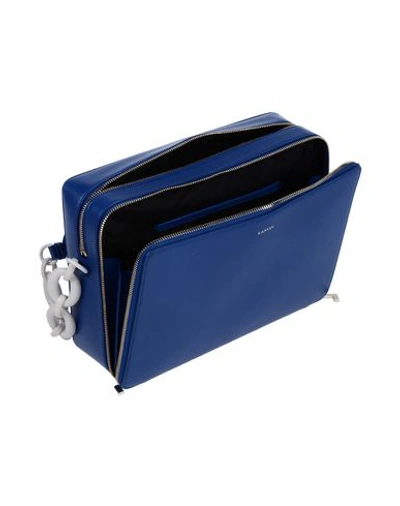Shop Lanvin Cross-body Bags In Blue
