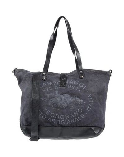 Shop Campomaggi Handbag In Black