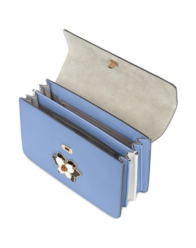 Shop Furla Shoulder Bag In Pastel Blue