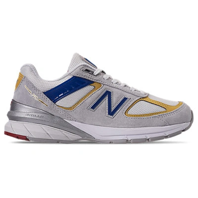 Shop New Balance Women's 990v5 Casual Shoes In Grey