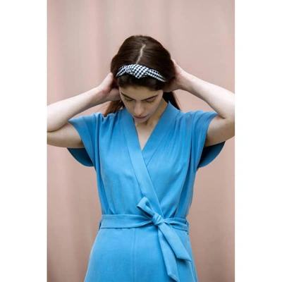 Shop Tomcsanyi Budapest Cerulean Kimono Jumpsuit