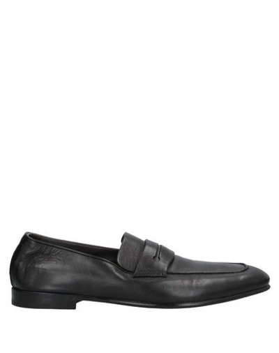 Shop Ermenegildo Zegna Loafers In Black