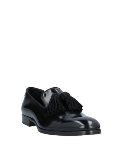 Shop Jimmy Choo Loafers In Black