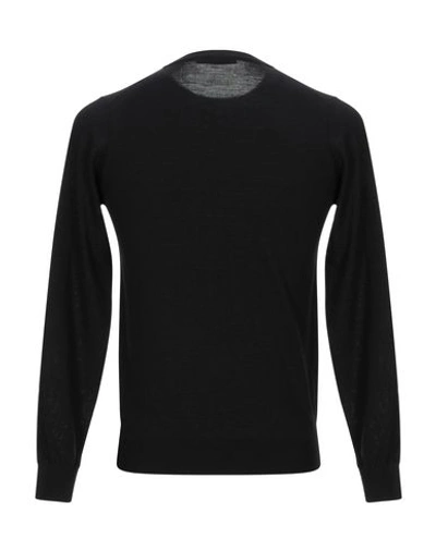 Grey Daniele Alessandrini Sweater In Black