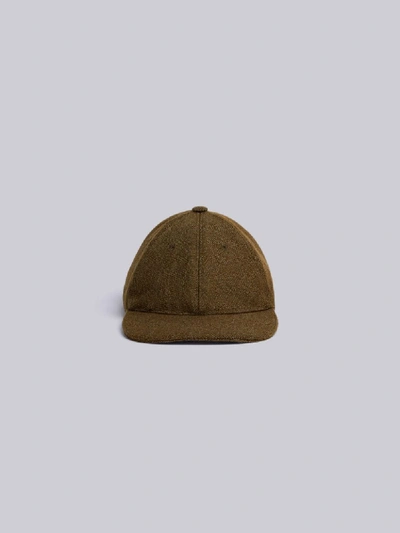 Shop Thom Browne Thornproof Twill Baseball Cap In Green