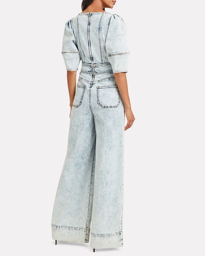 Shop Ulla Johnson Jasper Denim Jumpsuit