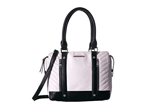 steve madden bag black and white