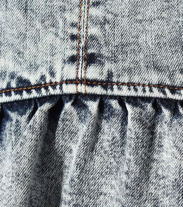 ulla johnson devi denim dress