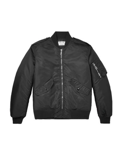 Shop Saint Laurent Man Jacket Black Size 36 Polyamide
