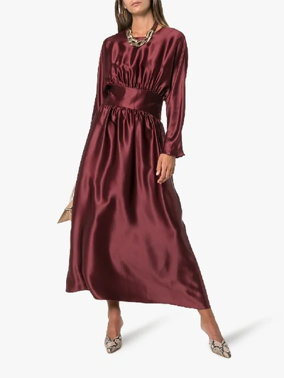 Shop Deitas Hermine Maxi Dress In Red