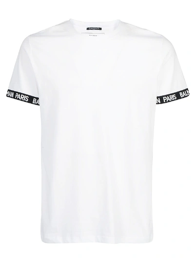 Shop Balmain T-shirt In Blanc