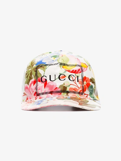 Shop Gucci Mens 108 - Multicoloured Multicoloured Floral Baseball Cap
