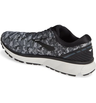 Shop Brooks Ghost 11 Running Shoe In Black/ Grey/ Oyster